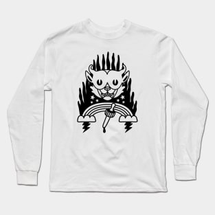 Trippy Dream Cat Long Sleeve T-Shirt